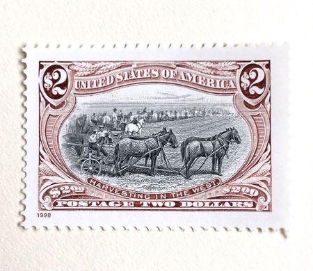 100 $2.00 Horse Stamps Unused Vintage Postage For Mailing Wedding Invitations